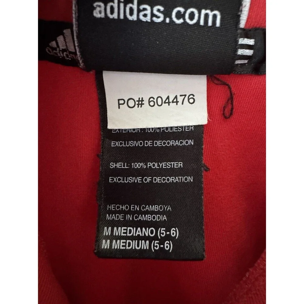 Adidas Los Angeles Angels Youth Baseball Jersey Red Size 5-6